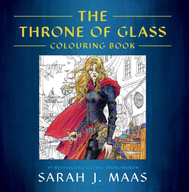 The Throne of Glass Colouring Book by Sarah J. Maas