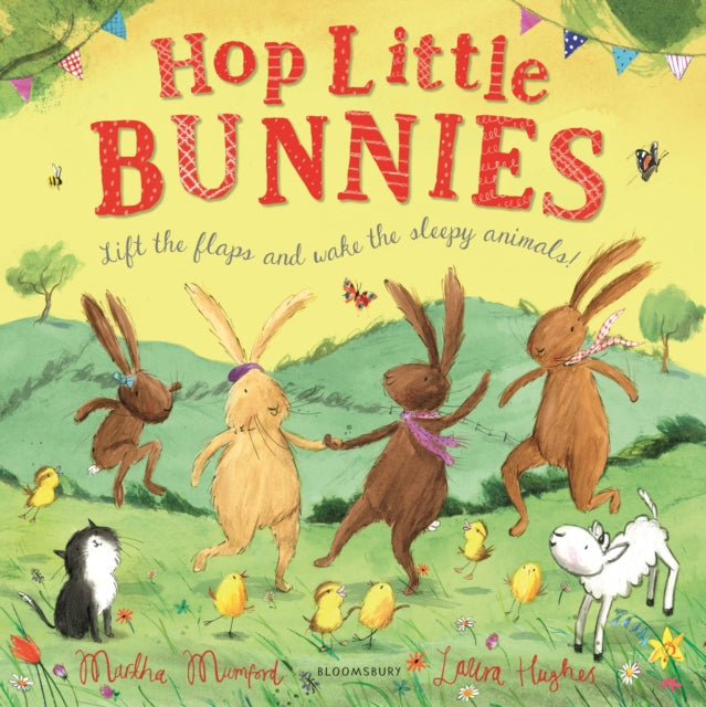 Hop Little Bunnies: A Lift-the-Flap Adventure by Martha Mumford