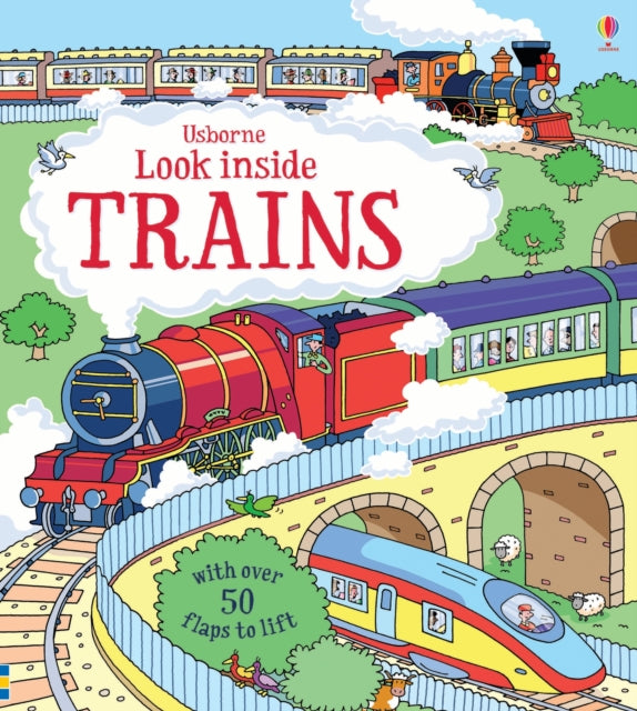 Look Inside Trains by Alex Frith