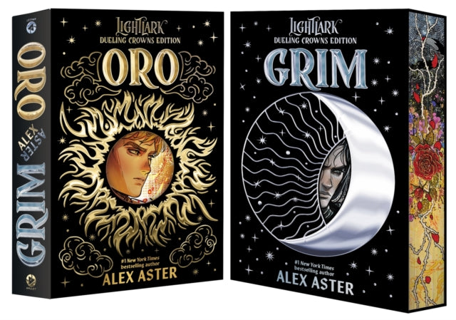 Grim and Oro: Dueling Crowns Edition (A Lightlark Saga Deluxe Companion Book) by Alex Aster (PRE-ORDER)