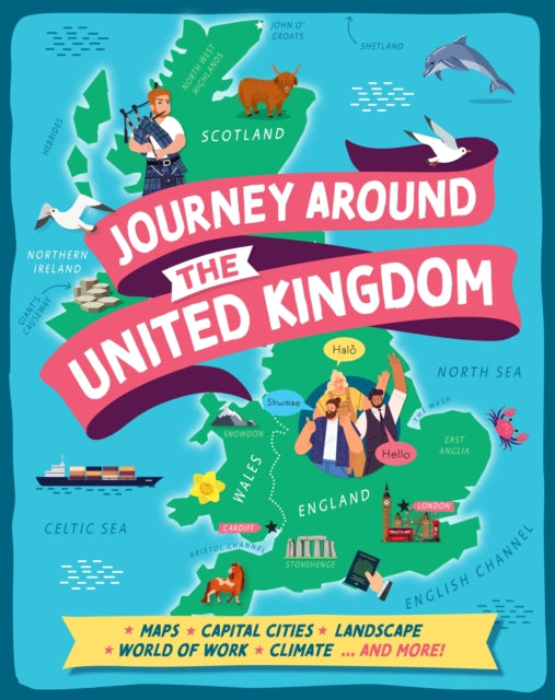 Journey Around the United Kingdom by Claudia Martin (PRE-ORDER)