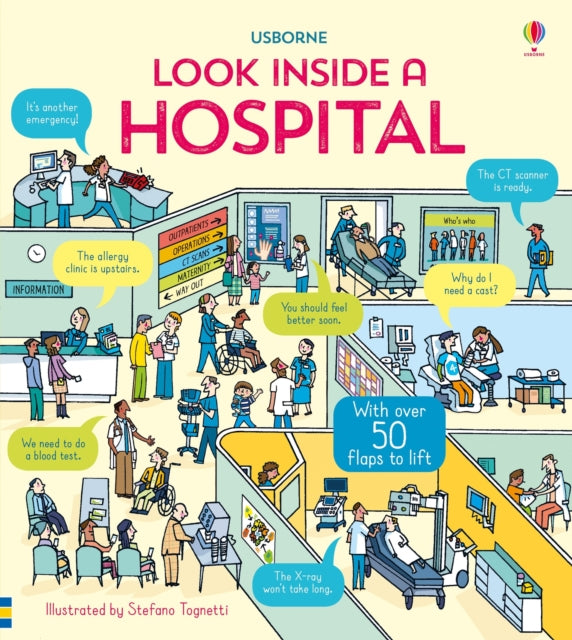 Look Inside a Hospital by Zoe Fritz & Katie Daynes