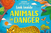 Look inside Animals in Danger by Alice James