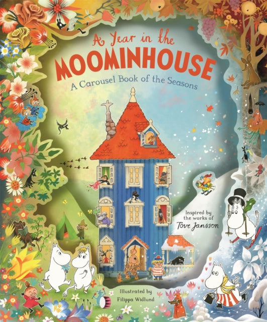 A Year in the Moominhouse: A Carousel Book of the Seasons by Tove Jansson