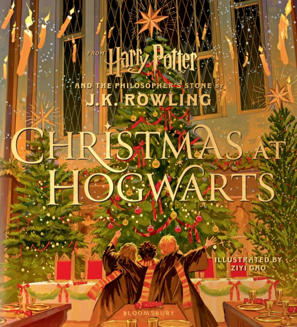 Christmas at Hogwarts: A joyfully illustrated gift book featuring text from ‘Harry Potter and the Philosopher’s Stone’ by J.K. Rowling
