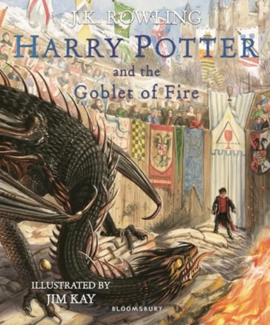Harry Potter and the Goblet of Fire: Illustrated Edition by J.K. Rowling