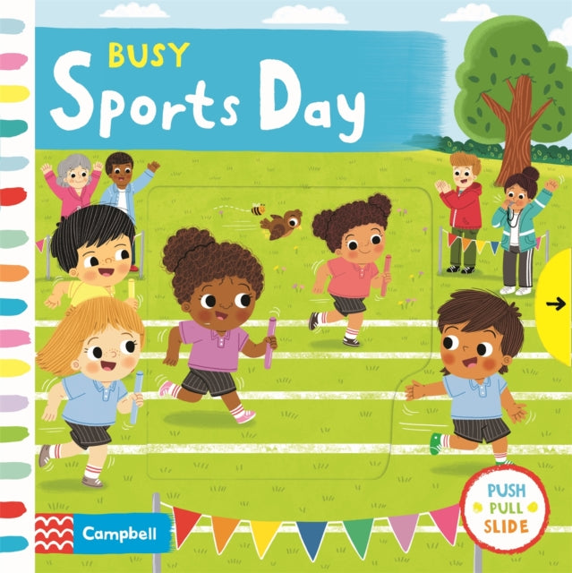 Busy Sports Day: A Push, Pull, Slide Book