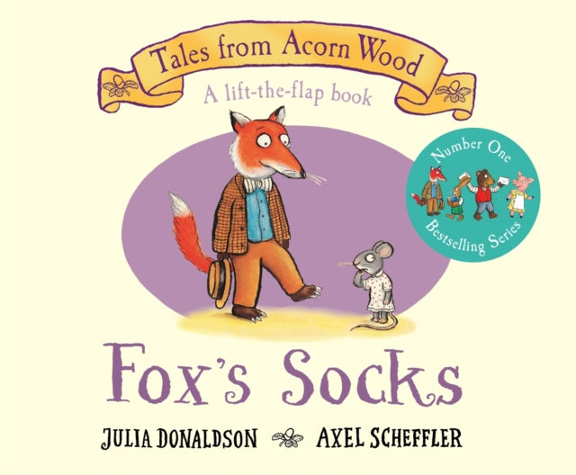 Fox's Socks: A Lift-the-flap Story by Julia Donaldson
