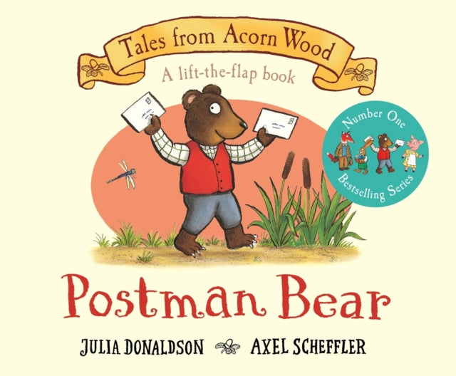 Postman Bear: A Lift-the-flap Story by Julia Donaldson