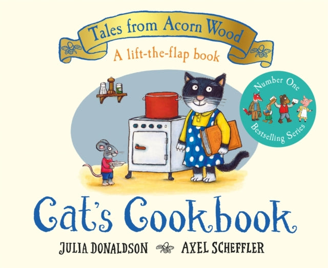 Cat's Cookbook: A Lift-the-flap Story by Julia Donaldson