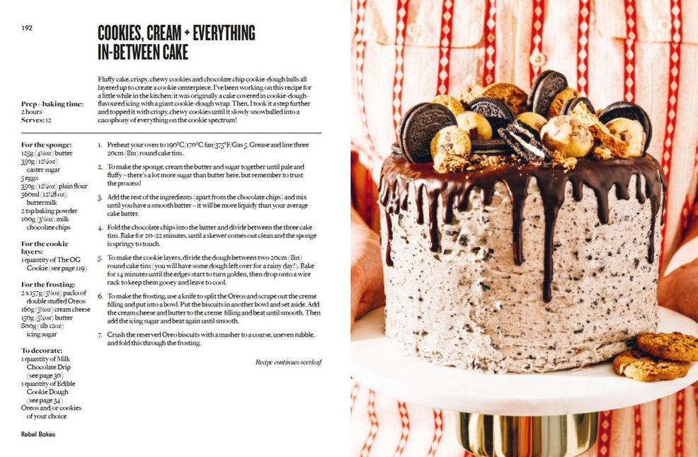 Rebel Bakes: 80+ Deliciously Creative Cakes, Bakes and Treats For Every Occasion by George Hepher
