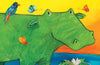 Green Hippo by Petr Horacek (PRE-ORDER)