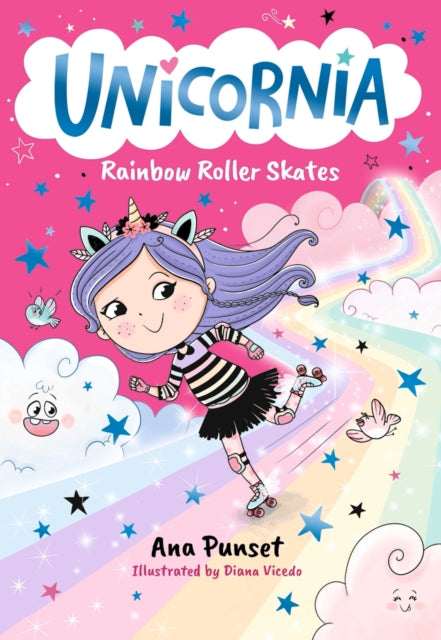 Unicornia: Rainbow Roller Skates by Ana Punset