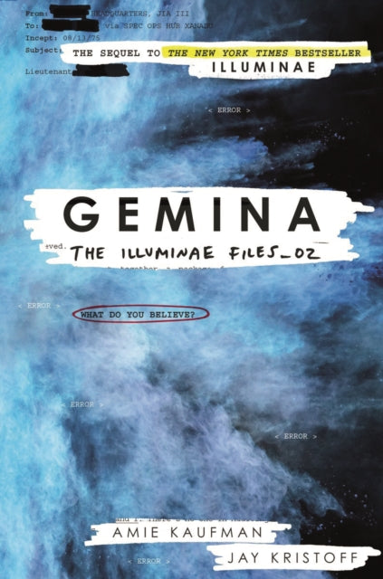 Gemina: The Illuminae Files: Book 2 by Jay Kristoff & Amie Kaufman