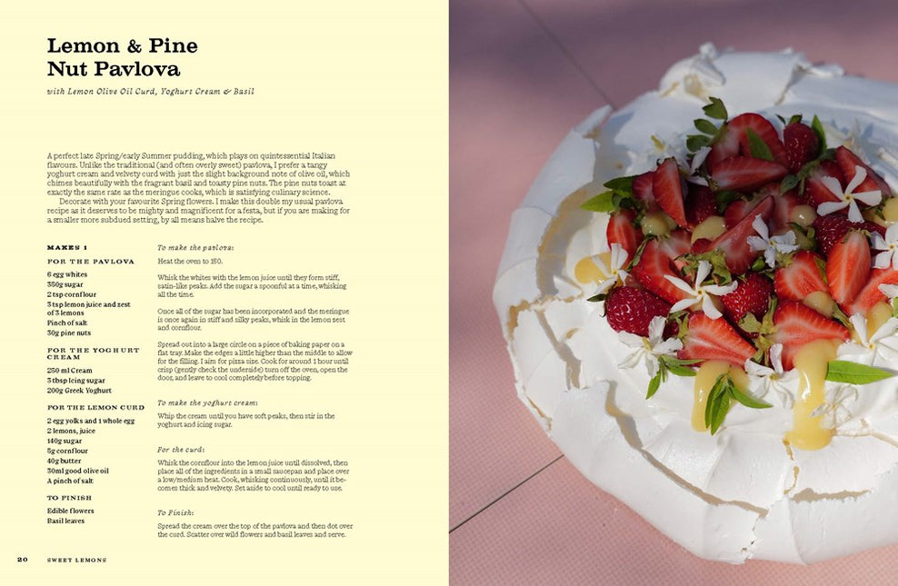 For the Love of Lemons: Italian-Inspired, Sweet and Savoury Recipes by Letitia Clark (SIGNED)