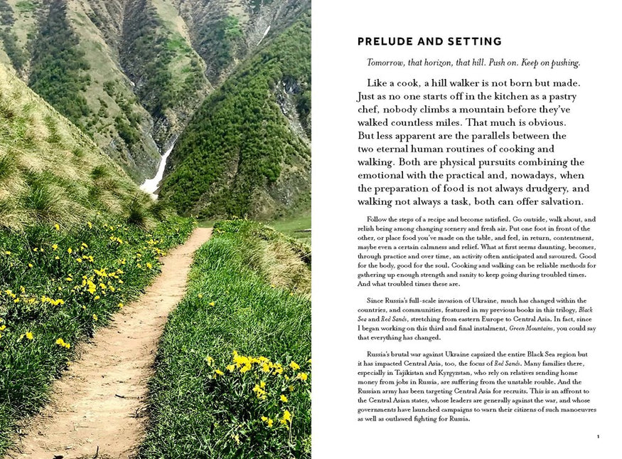 Green Mountains: Walking the Caucasus with Recipes by Caroline Eden (PRE-ORDER)