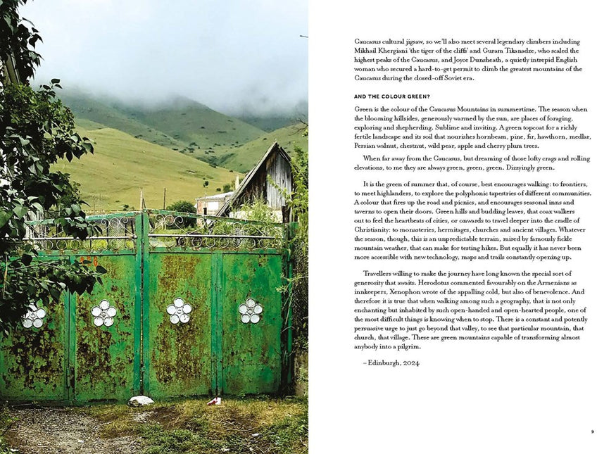 Green Mountains: Walking the Caucasus with Recipes by Caroline Eden (PRE-ORDER)