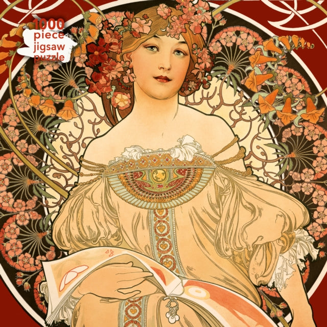 Adult Jigsaw Puzzle Alphonse Mucha: Reverie: 1000-Piece Jigsaw Puzzles