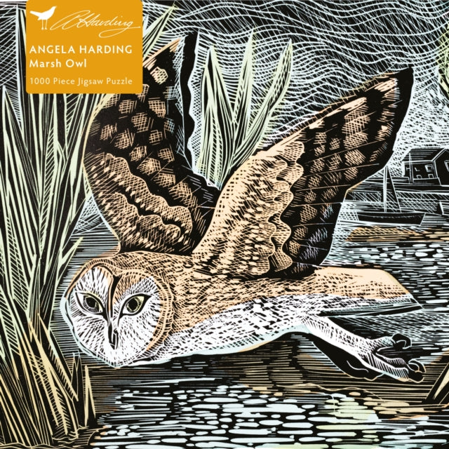 Angela Harding: Marsh Owl: 1000-piece Jigsaw Puzzle