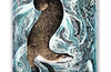 Angela Harding: Fishing Otter (Foiled Journal)