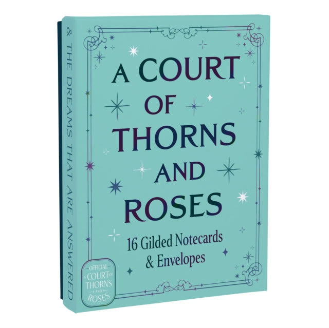 A Court of Thorns and Roses Official Gilded Notecards: 16 Notecards & Envelopes