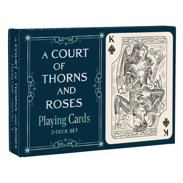 A Court of Thorns and Roses Official Playing Card Set (Night Court Inner Circle): 2-Deck Set--from the ACOTAR Collection by Sarah J. Maas