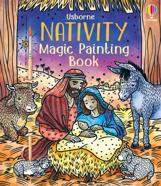 Nativity Magic Painting Book by Abigail Wheatley