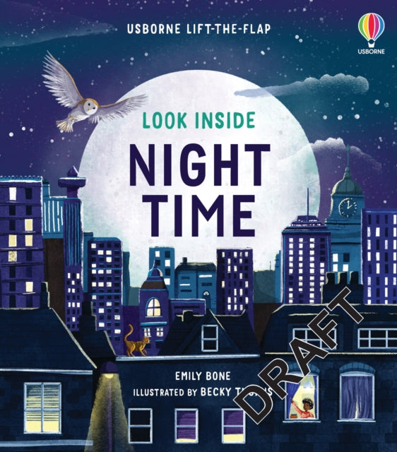Look Inside Night Time by Emily Bone (PRE-ORDER)