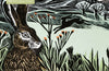 Adult Sustainable Jigsaw Puzzle Angela Harding: Hidden Hares: 1000-pieces