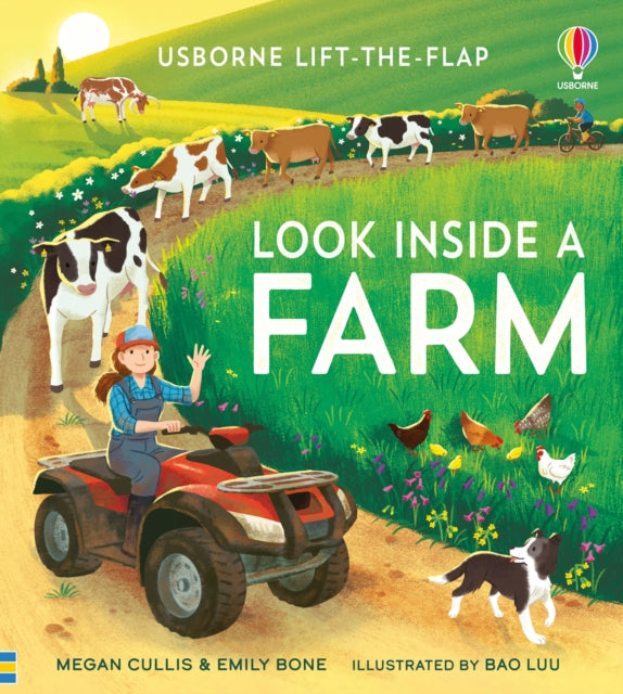 Look Inside a Farm by Emily Bone & Megan Cullis