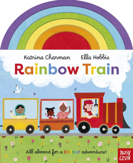 Rainbow Train by Katrina Charma