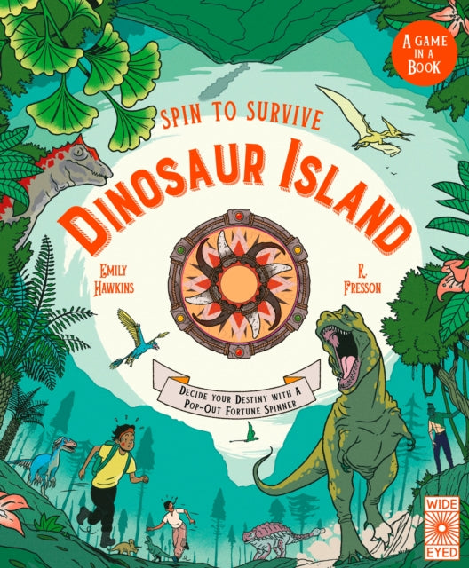 Spin to Survive: Dinosaur Island by Emily Hawkins