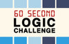 60 Second Logic Challenge: Volume 12 by Roland Hall