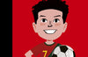 Cristiano Ronaldo by Maria Isabel Sanchez Vegara