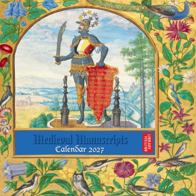 British Library: Medieval Manuscripts Wall Calendar 2027