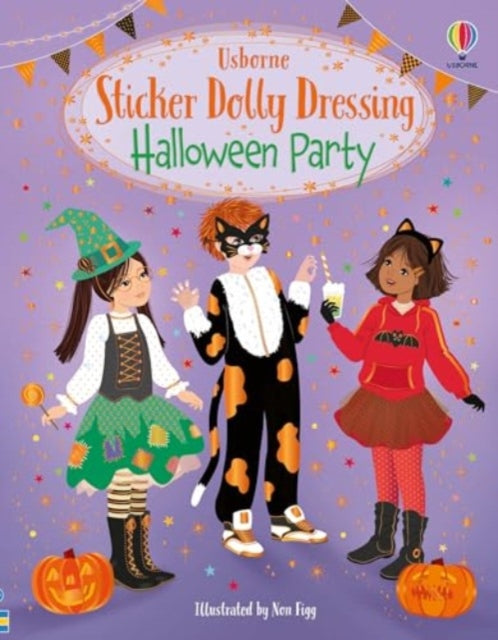 Sticker Dolly Dressing Halloween Party by Fiona Watt