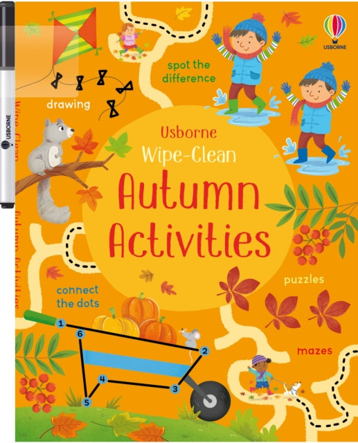 Wipe-Clean Autumn Activities by Kirsteen Robson