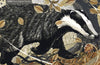 Adult Sustainable Jigsaw Puzzle Martin Truefitt-Baker: Blustery Day Badger: 1000-pieces. Ethical, Sustainable, Earth-friendly