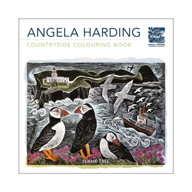 Angela Harding Countryside Colouring Book