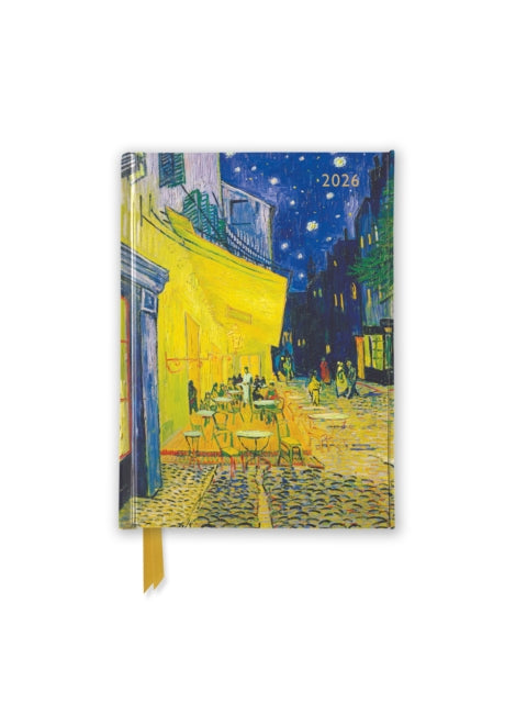 Vincent van Gogh: Cafe Terrace 2026 Luxury Pocket Diary Planner - Week to View (PRE-ORDER)