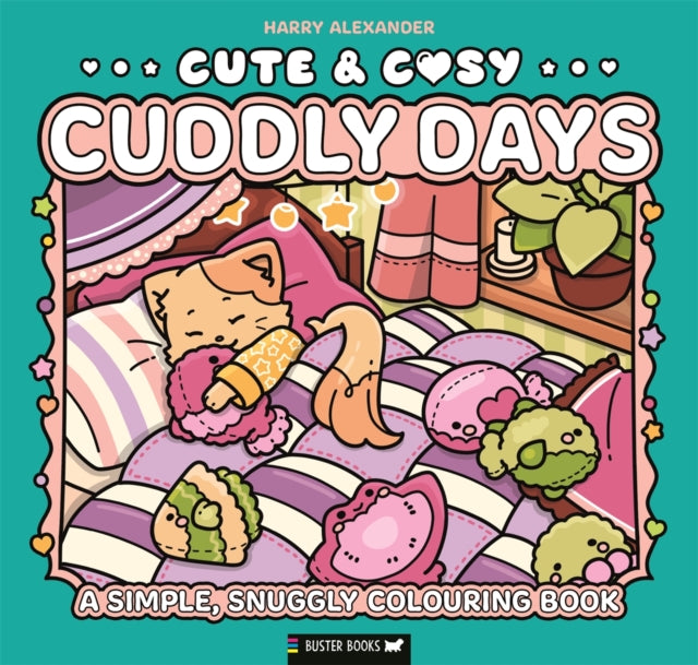 Cute & Cosy: Cuddly Days: A Simple, Snuggly Colouring Book