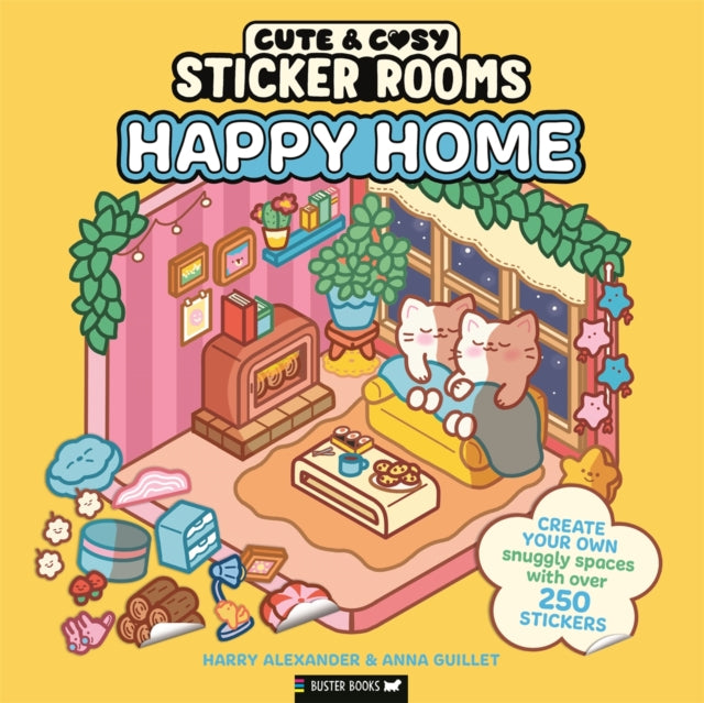 Cute & Cosy: Sticker Rooms: Happy Home (PRE-ORDER)
