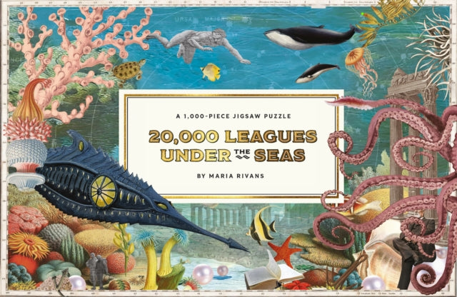 20,000 Leagues Under the Sea: A 1000-piece Jigsaw Puzzle (PRE-ORDER)