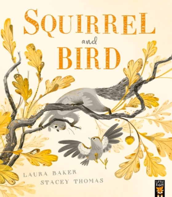 Squirrel and Bird by Laura Baker