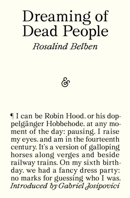 Dreaming of Dead People by Rosalind Belben