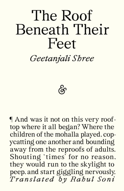 The Roof Beneath Their Feet by Geetanjali Shree