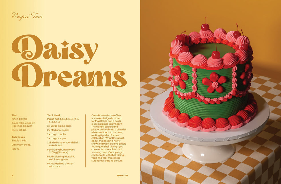 Mali Bakes: Make and decorate the retro cakes of your dreams by Patti Chimkire