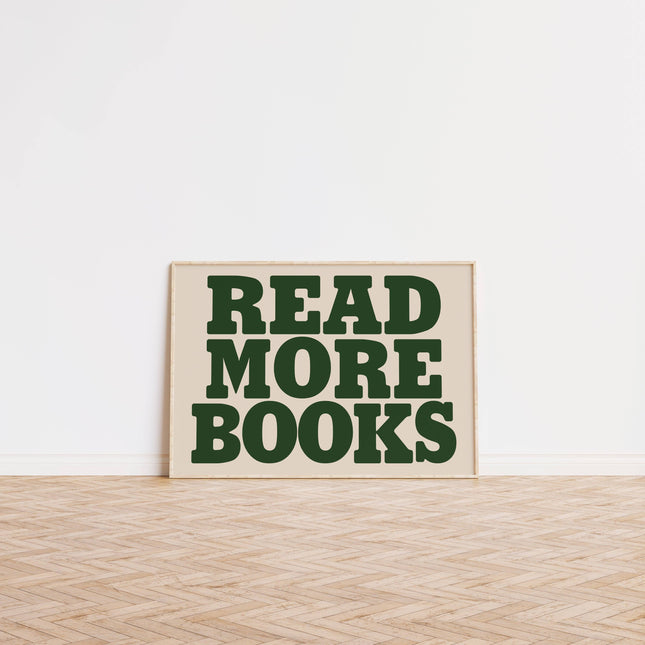 Read More Books Bold Print A4