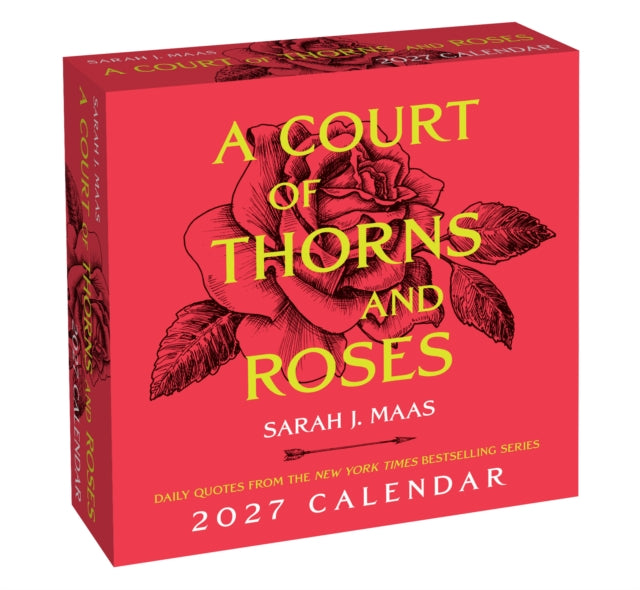 A Court of Thorns and Roses 2027 Day-to-Day Calendar by Sarah J. Maas