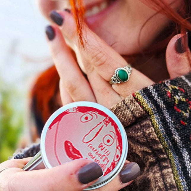 Lady Muck, Lip Balm, Wild Raspberry & Vanilla